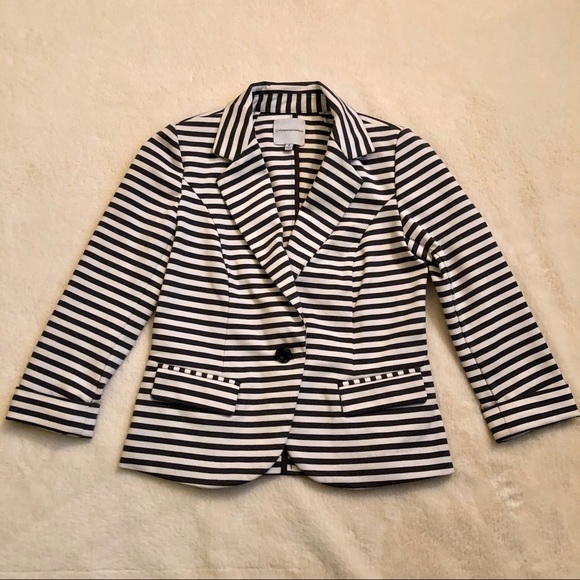 Catherine Malandrino Jackets & Blazers - Gray and White Blazer
